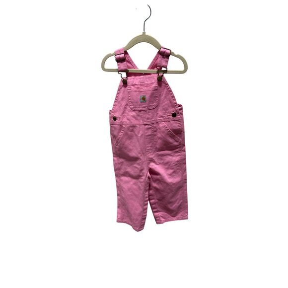 Carhartt Other - Carhartt Girl Pink Overall Coverall 18m Toddler